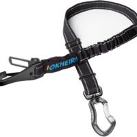 IOKHEIRA Dog Seat Belt Updated 3-in-1 Multifunctional Pet Safety Belt