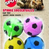 Ethical Sponge Soccer Balls Cat Toy 4-Pack