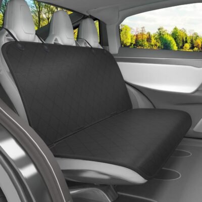 VIVAGLORY Dog Car Seat Covers with No-Skirt Design Quilted & Durable