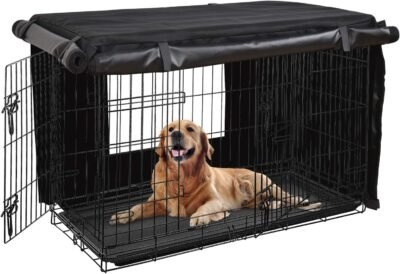 HONEST OUTFITTERS Dog Crate Cover 42 Inch Dog Kennel Cover for Large