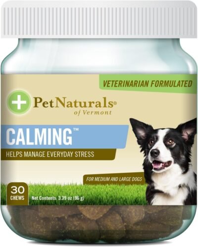 Pet Naturals of Vermont - Calming Behavior Support for Medium & Large