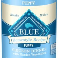 Blue Buffalo Blue Homestyle Recipe Puppy Chicken Dinner with Garden
