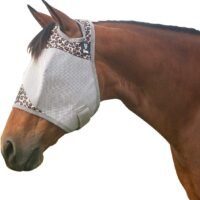 Cashel Crusader Leopard Fly Mask