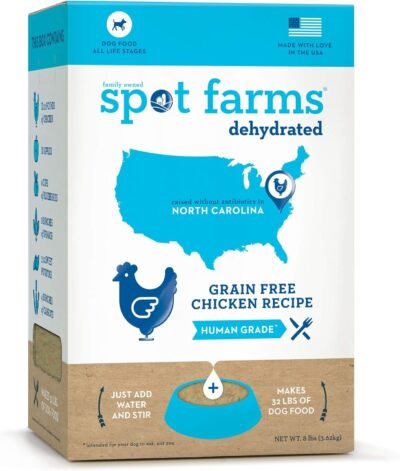 Spot Farms Human Grade Dog Food Natural Dehydrated Dog Food