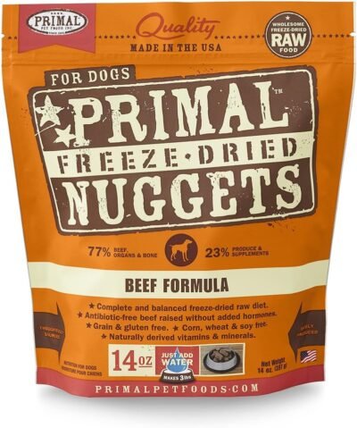 Primal Freeze Dried Dog Food Beef Formula