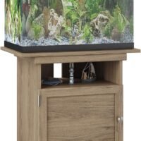 Flipper 1020 Gallon Aquarium Stand Rustic Oak