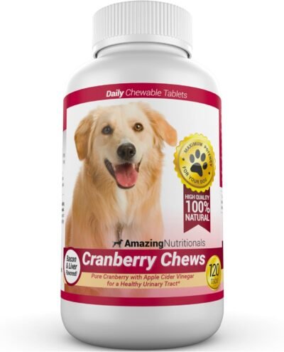 Amazing Cranberry for Dogs Pet Antioxidant Urinary Tract Support