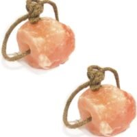 UMAID 6 lbs Himalayan Animal Lick Salt On Rope for Horses Deer and