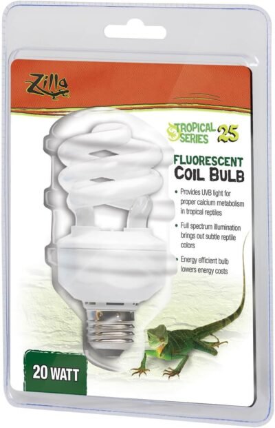 Zilla UVB Fluorescent Coil Bulb