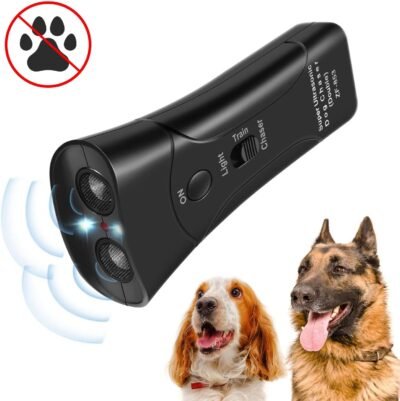Zomma Handheld Dog Repellent & Trainer Ultrasonic Infrared Dog