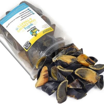 Full-Size Cow Hooves for Dogs All-Natural Long Lasting Dog Chews Made