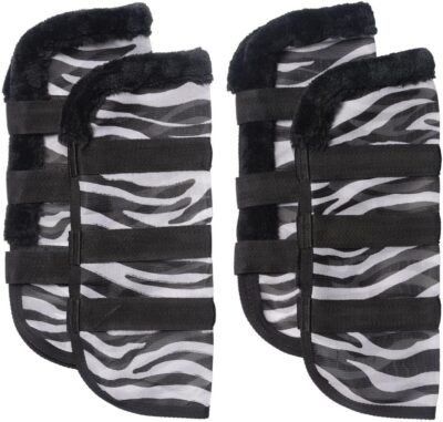 Tough-1 Zebra Mesh Fly Boots
