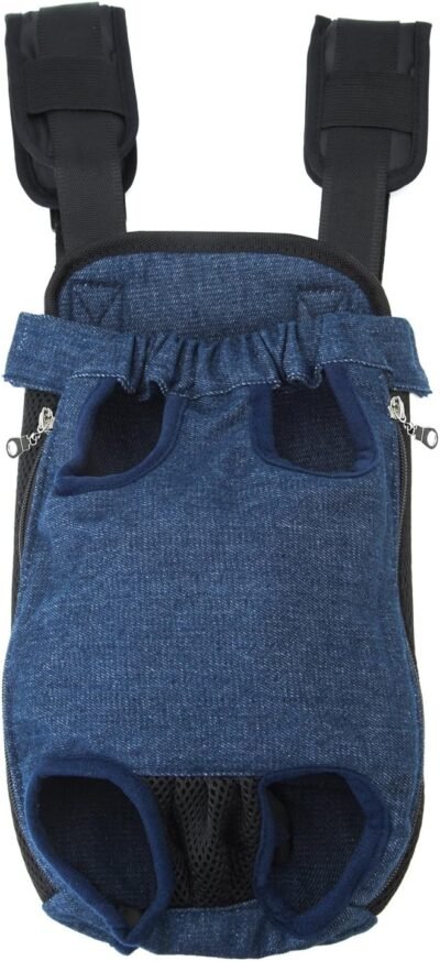 GEEPET Legs Out Front-Facing Dog Carrier Hands-Free Adjustable Pet