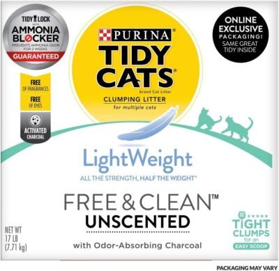 Purina Tidy Cats Light Weight Low Dust Clumping Cat Litter