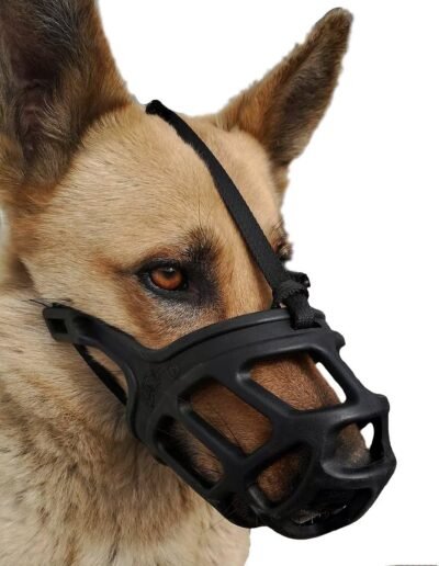 Dog Muzzle Breathable Basket Muzzles for Small Medium Large and