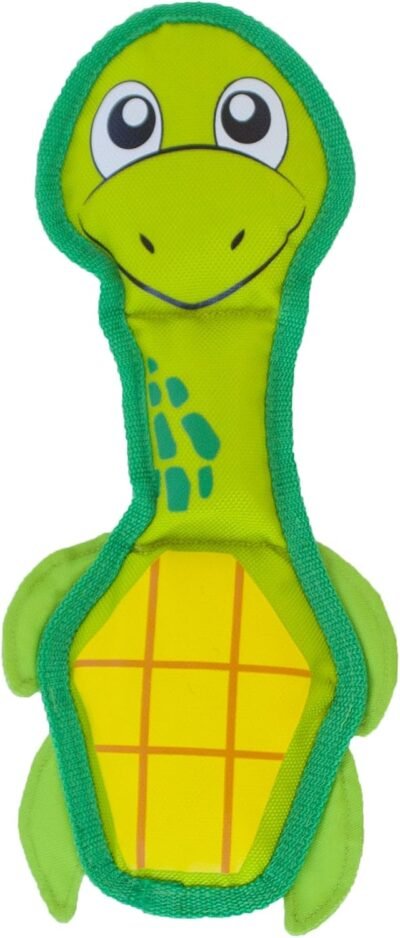 Outward Hound Fire Biterz Durable Tough Firehose Material Plush Dog