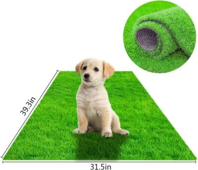 STARROAD-TIM Artificial Grass Rug Turf for Dogs Indoor Outdoor Fake