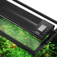 hygger Auto On Off LED Aquarium Light Extendable 12-55 Inches