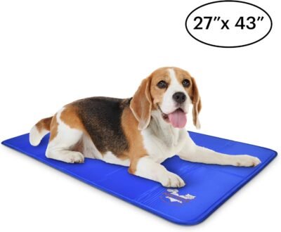 Arf Pets Pet Dog Self Cooling Mat Pad for Kennels Crates and Beds