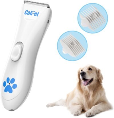 Dog Clippers ColPet Rechargeable Electric Cat Hair Trimmer Waterproof
