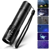 UV Flashlight Black Light Tactical Flashlight Vansky 2 in 1 Handheld