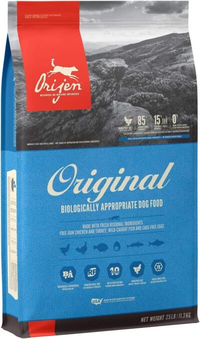ORIJEN High-Protein Grain-Free Premium Quality Meat Dry Dog Food
