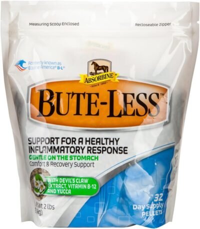 Absorbine Bute Less Comfort Recovery Support Supplement Pellets 2lb