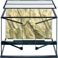 Exo Terra Glass Terrarium Tank - 24 x 18 x 18 Inches