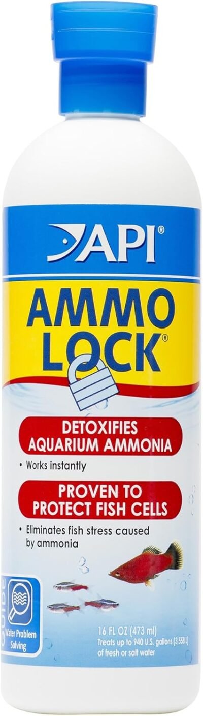API AMMO-LOCK Ammonia detoxifier Detoxifies ammonia toxic to fish in