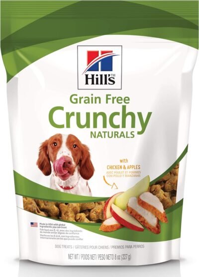 Hill's Grain Free Dog Treats Chicken & Apples Healthy Dog Snacks 8 oz