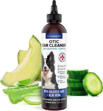 PetHonesty Dog Ear Cleaner & Ear Infection Treatment - Advanced