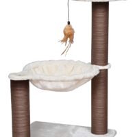 Catry Cat Tree Hammock Bed with Natural Sisal Scratching Posts and
