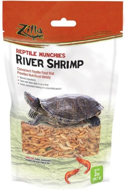 Zilla Munchies River Shrimp Reptile Food