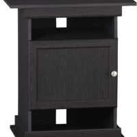 Ameriwood Home Flipper 1020 Gallon Aquarium Stand Black Oak 157 x 25