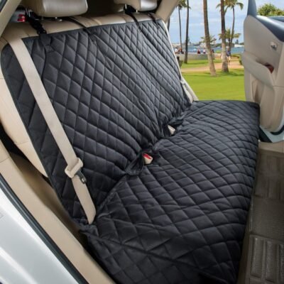 VIEWPETS Bench Car Seat Cover Protector - Waterproof Heavy-Duty and