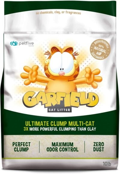 Garfield Cat Litter Ultimate Clump All Natural Fast Clumping 10lb