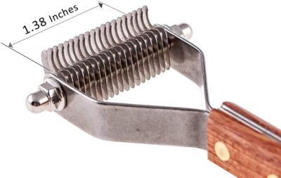 Paws Pamper Undercoat Rake for Small to Medium Dogs and Cats