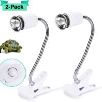 25W Reptile UVAUVB Lamp - with Dimmable Switch and Lengthened