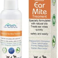 Arava Natural Ear Mite Treatment - for Dogs & Cats - Pet Ear Mites