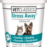Vet Classics Stress Away Calming Aid for Dogs & Cats Great for