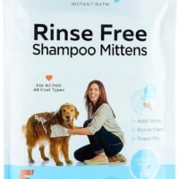 No Rinse Pet Wipes- Use for Pet Bathing Pet Grooming and Pet Washing