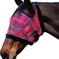 Kensington Fly Mask with Fleece Trim for Horses Protects Face and