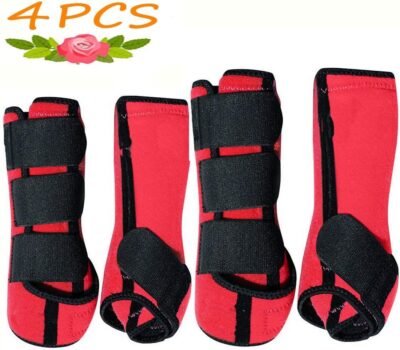 Brushing Boot Horse Stable Neoprene Travel Boots Leg Protection WRAP