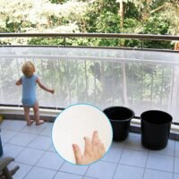 Adsoner Child Safety Net - 10ft L x 25ft H Balcony Patios and Railing