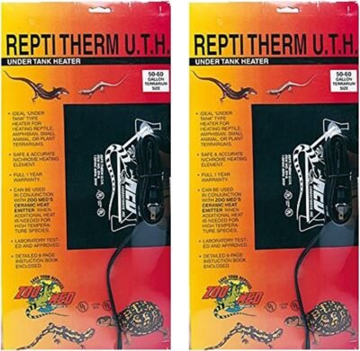 Zoo Med ReptiTherm Under Tank Heater 30-40 Gallon 2 Pack