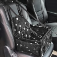 HIPPIH Dog Car Seats for Small Dogs Collapsible Pet Booster Car Seat