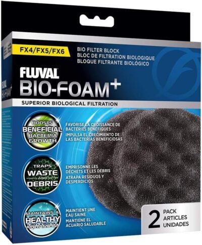 2-Piece Bio-Foam Pad for Fluval FX5FX6 Aquarium Filter