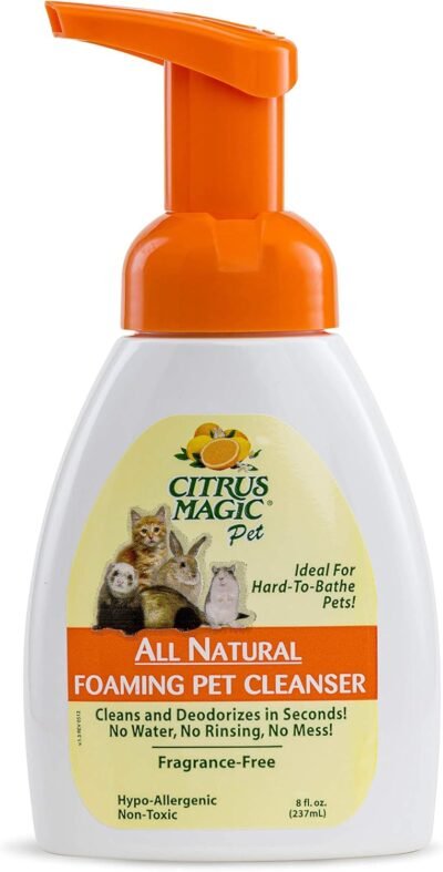 Citrus Magic Foaming Pet Cleanser 8-Ounce