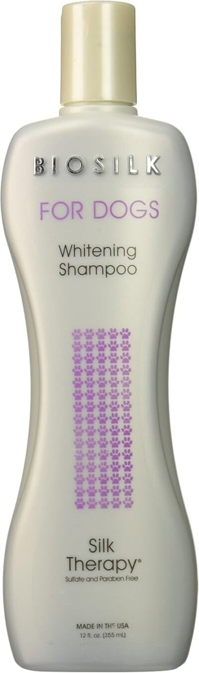 BioSilk for Pets Therapy WhiteningLustre Shampoo for Dogs FF7112