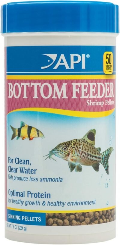 API Fish Food PELLETS Formulated to Help Fish More readily use